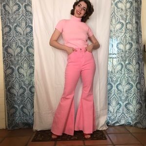 Wild Fable Ultra Flare High Waist Bubblegum Pink Jeans